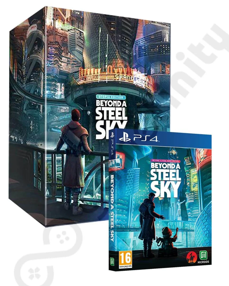 BEYOND A STEEL SKY - Utopia Edition - Playstation 4 Edizione Europea