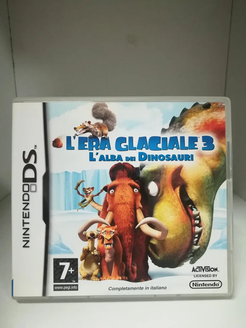 L'ERA GLACIALE 3 L'ALBA DEI DINOSAURI NINTENDO DS (versione italiana usato garantito)