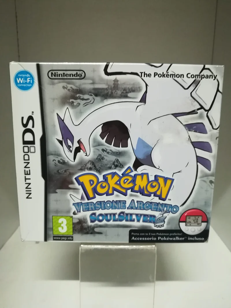POKEMON VERSIONE ARGENTO soul silver NINTENDO DS (usato garantito)(versione italiana)