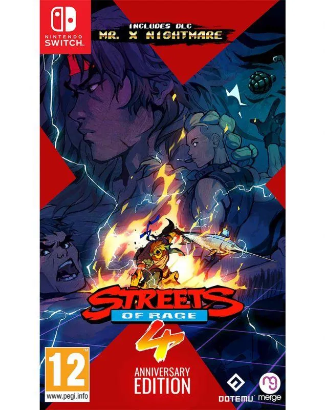 Streets of Rage 4 Anniversary Edition - Nintendo Switch Edizione Europea