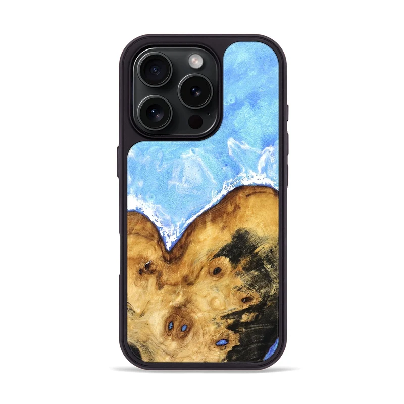 iPhone 16 Pro Wood Phone Case - Irene (Coastal, 829923)