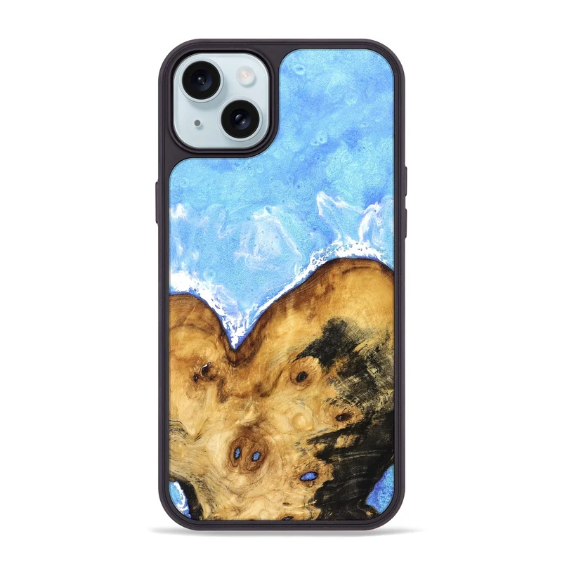iPhone 15 Plus Wood Phone Case - Irene (Coastal, 829923)