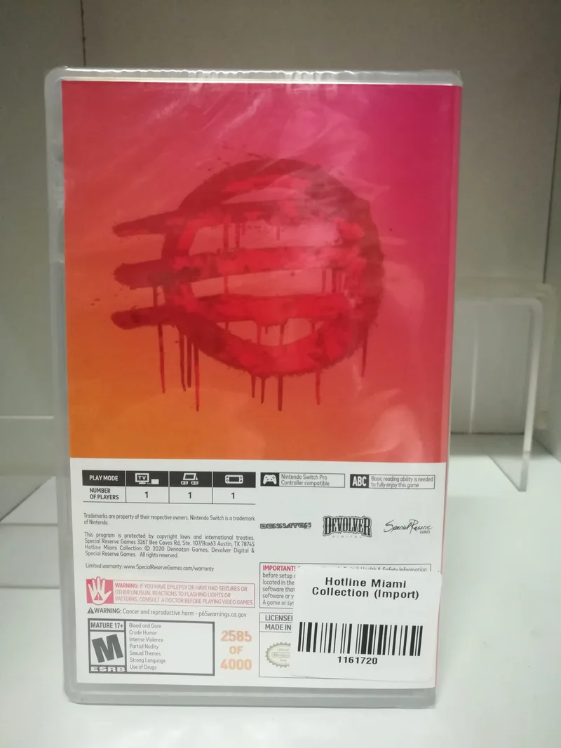 Hotline Miami Collection Nintendo Switch Edizione Americana