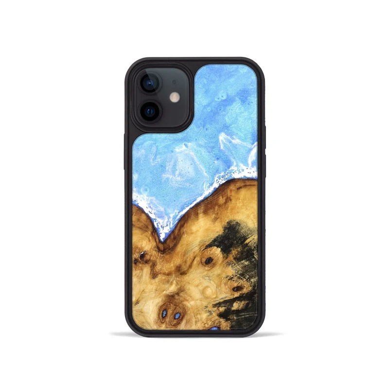iPhone 12 mini Wood Phone Case - Irene (Coastal, 829923)