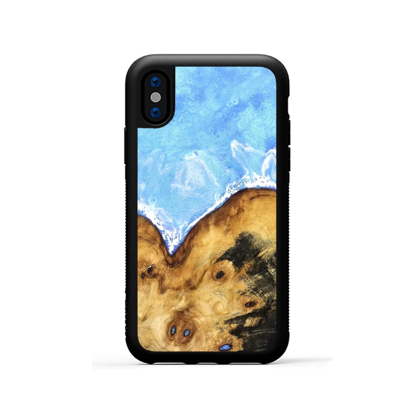 iPhone Xs Wood Phone Case - Irene (Coastal, 829923)