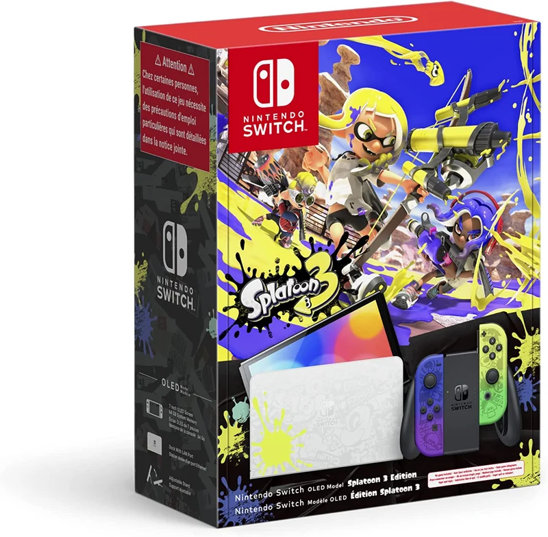 NINTENDO Switch OLED Splatoon 3 Special Edition Edizione Europea