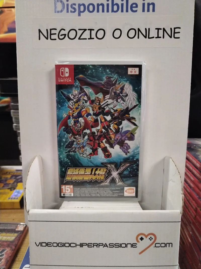 Super Robot Wars X Nintendo Switch Edizione Asiatica [Con Sottotitoli in Inglese]