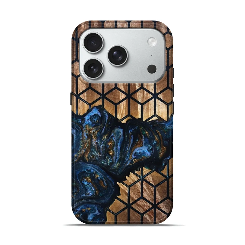 iPhone 18 Pro Wood Live Edge Phone Case - Jocelyn (Pattern, 829819)