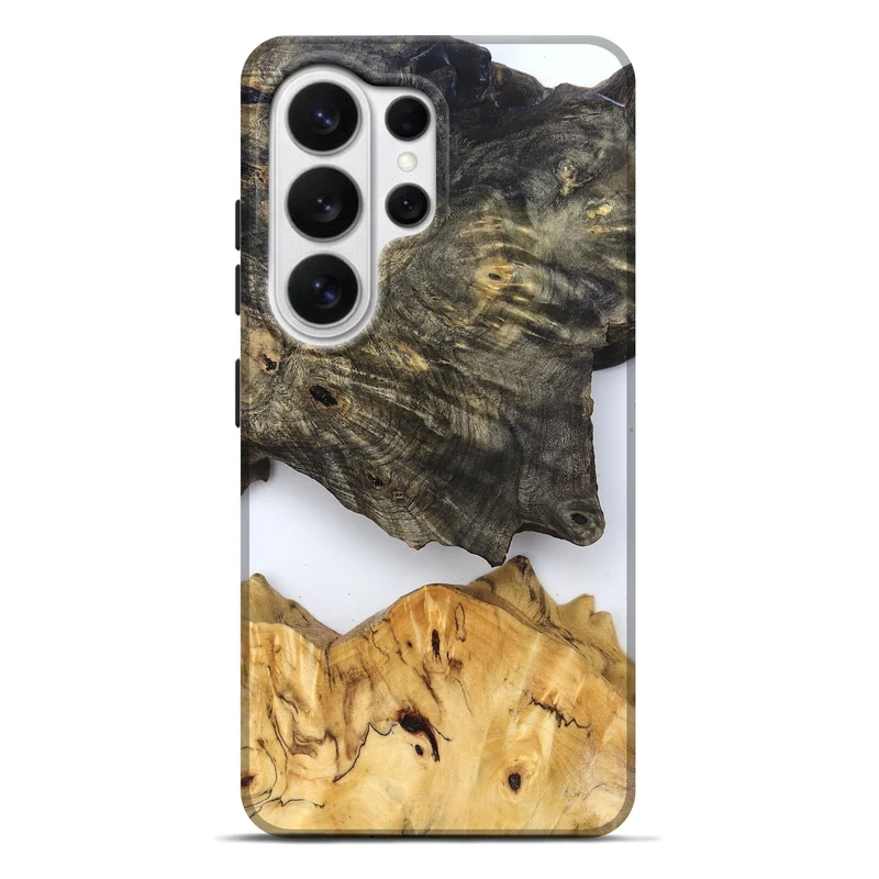 Galaxy S26 Ultra Wood Live Edge Phone Case - Teena (Clear, 829822)