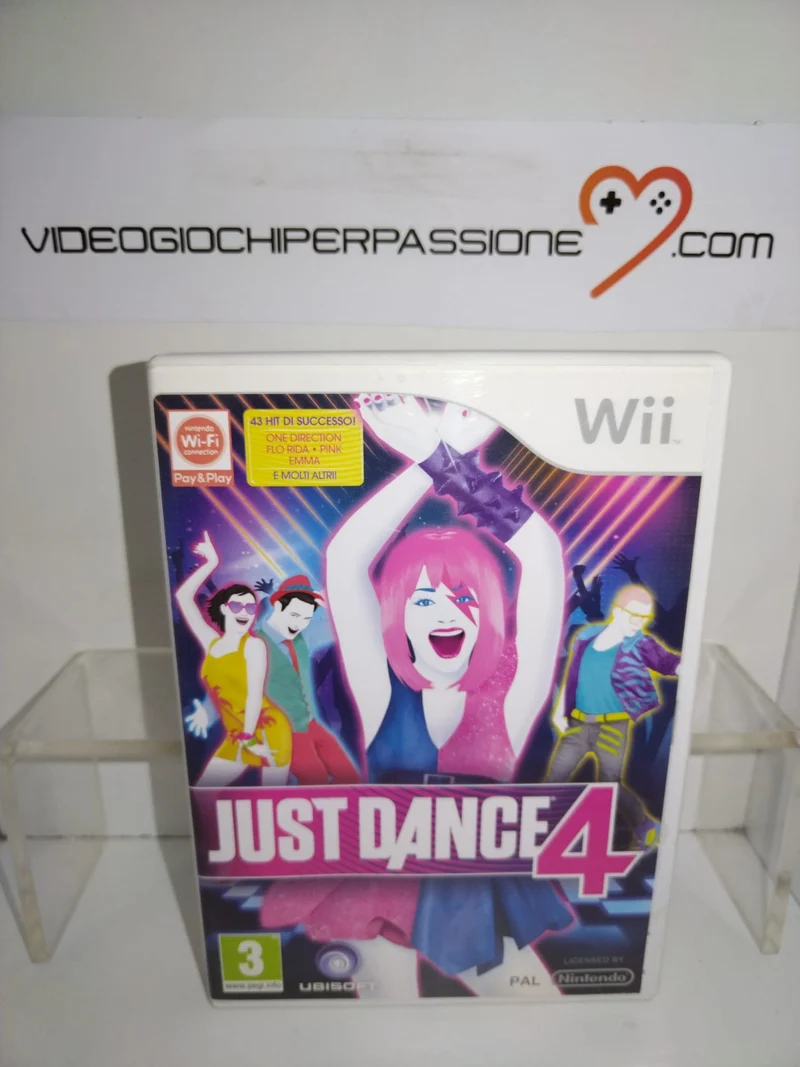 JAST DANCE 4 NINTENDO WII (usato garantito)