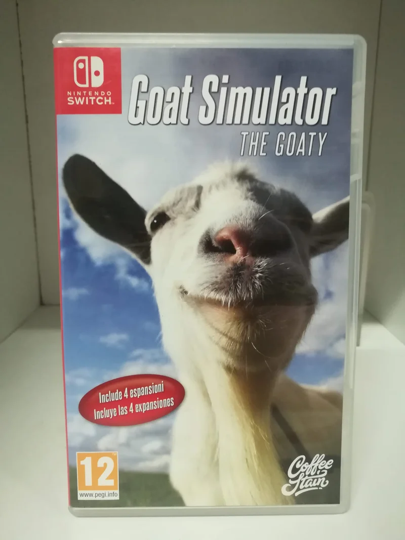 GOAT BSIMULATOR :THE GOATY NINTENDO SWITCH (usato garantito)