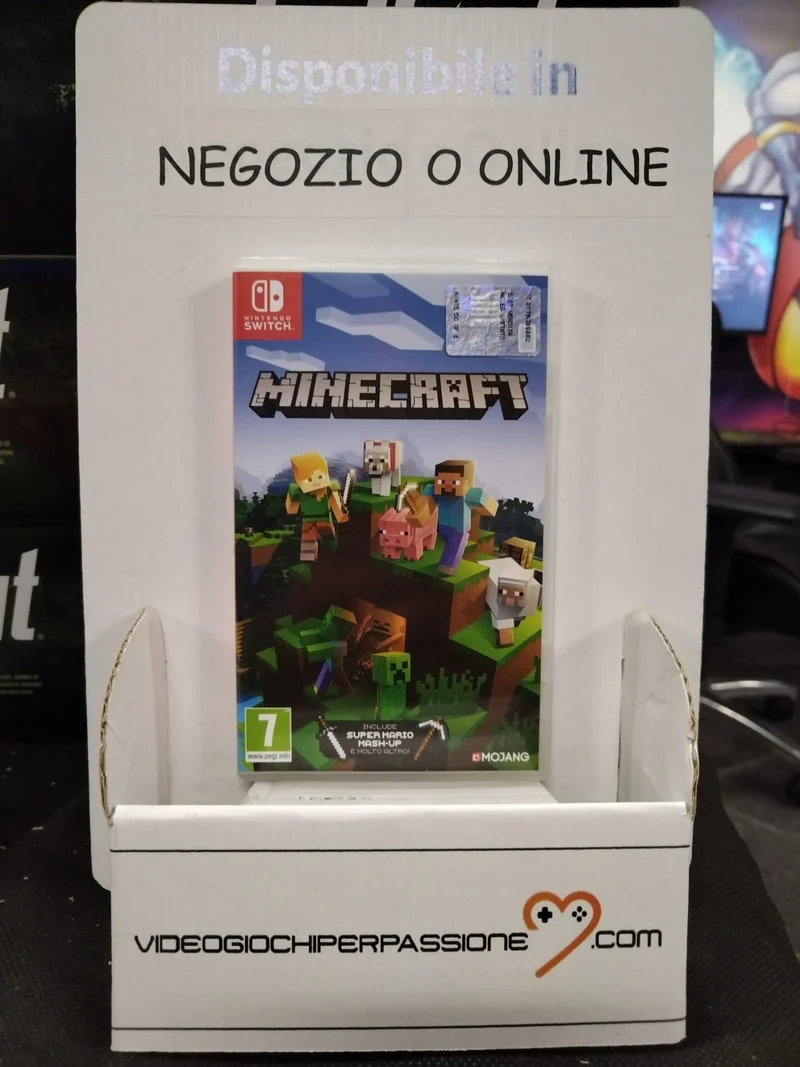MINECRAFT NINTENDO SWITCH (usato garantito)(versione italiana)