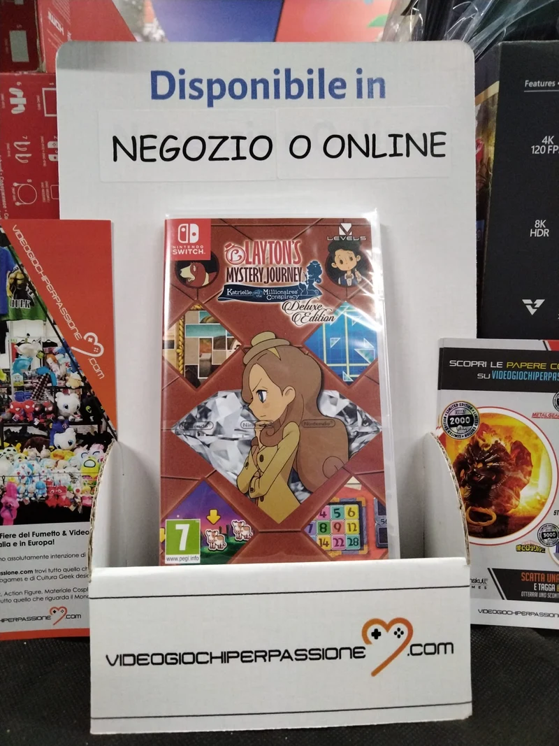 Layton's Mystery Journey: Katrielle e il Complotto dei Milionari - Nintendo Switch