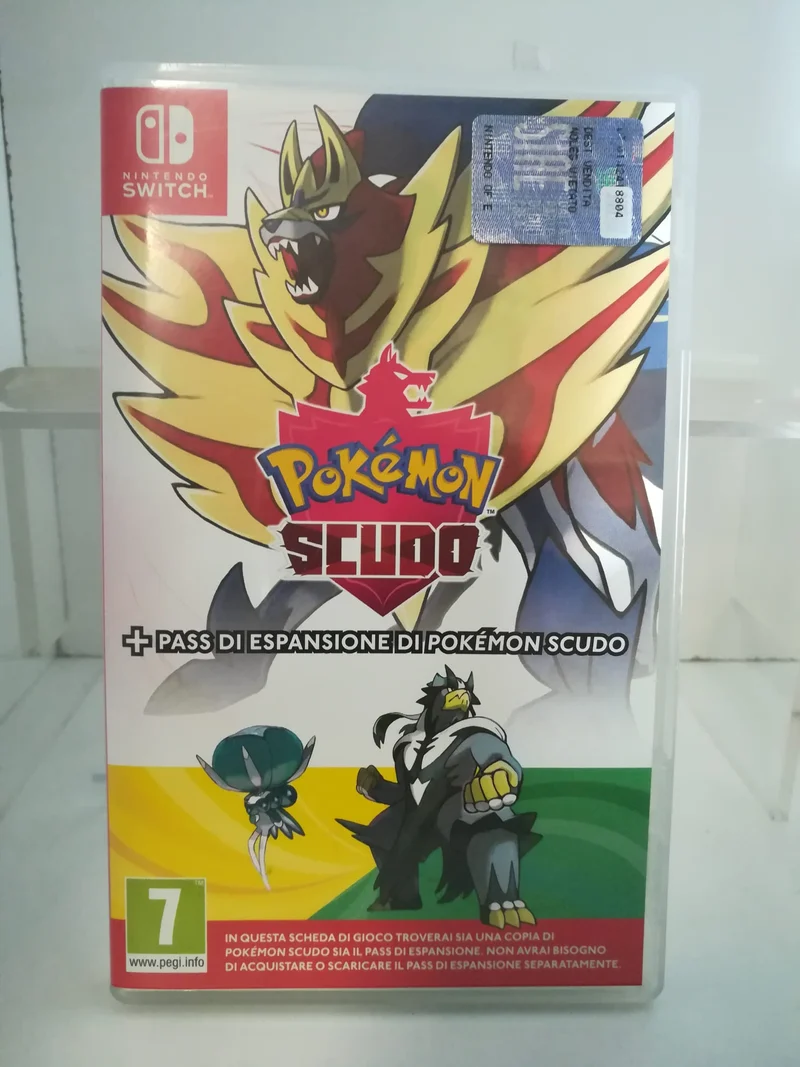 POKEMON SCUDO+PASS DI ESPANSIONE NINTENDO SWITCH (usato)(italiano)