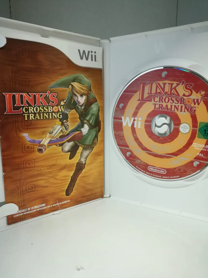 LINK'S CROSSBOW TRAINING NINTENDO WII (usato garantito)(senza custodia)
