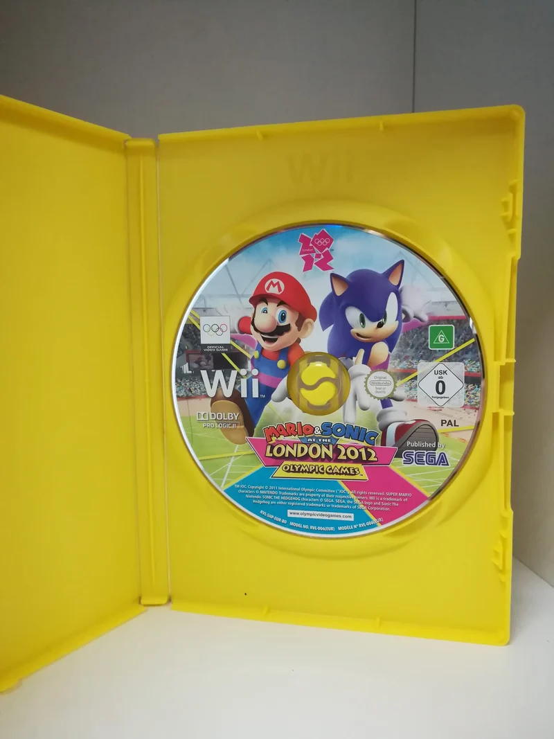 MARIO E SONIC AI GIOCHI OLIMPICI DI LONDRA 2012 NINTENDO WII(usato)(solo dvd)