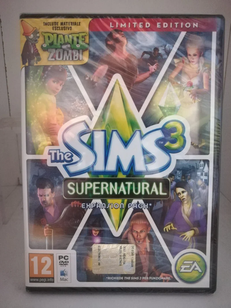 The Sims 3: Supernatural - Limited Edition -expansion pach PC (italiano)