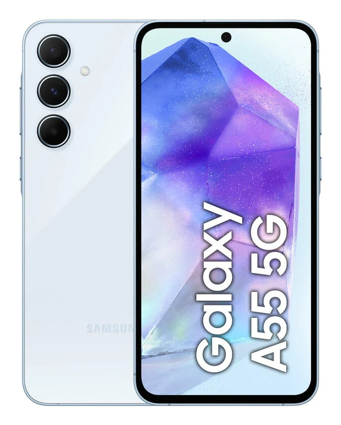 Samsung Galaxy A55 5G 8Gb 128Gb 6.6" Amoled 120Hz Awesome IceBlue