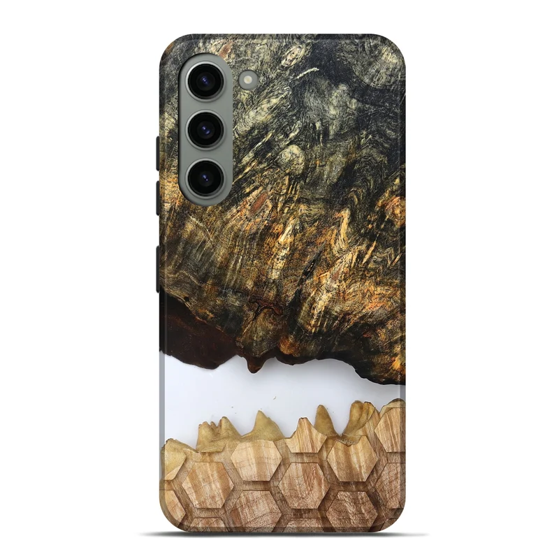 Galaxy S23 Plus Wood Live Edge Phone Case - Artis (Clear, 829808)