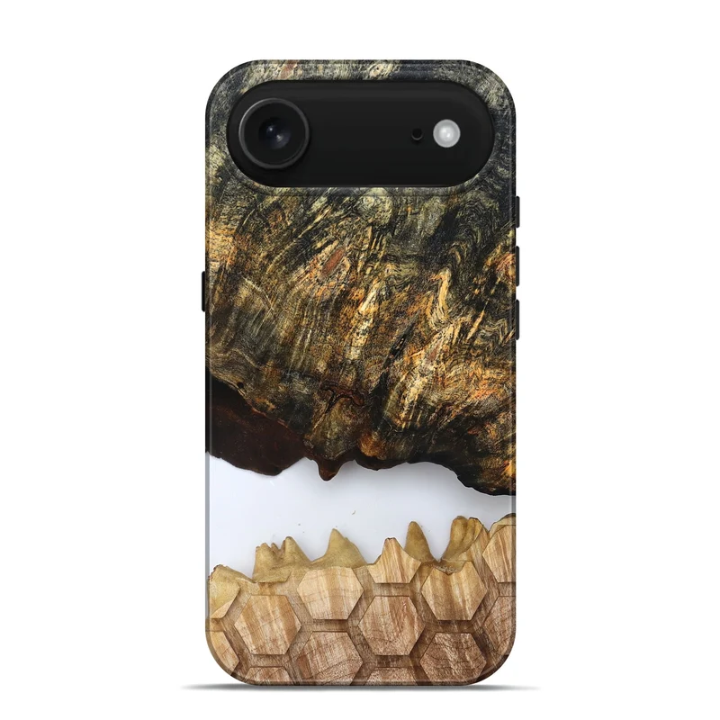 iPhone 17 Air Wood Live Edge Phone Case - Artis (Clear, 829808)