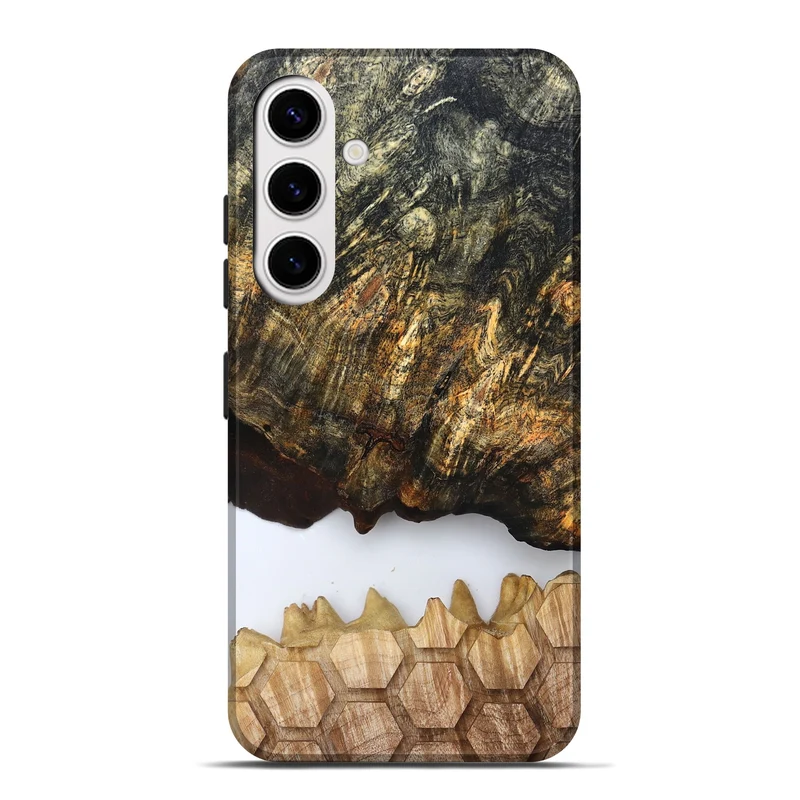 Galaxy S25 Plus Wood Live Edge Phone Case - Artis (Clear, 829808)