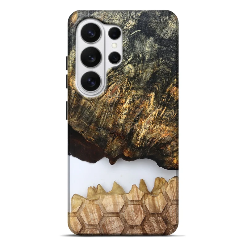 Galaxy S26 Ultra Wood Live Edge Phone Case - Artis (Clear, 829808)