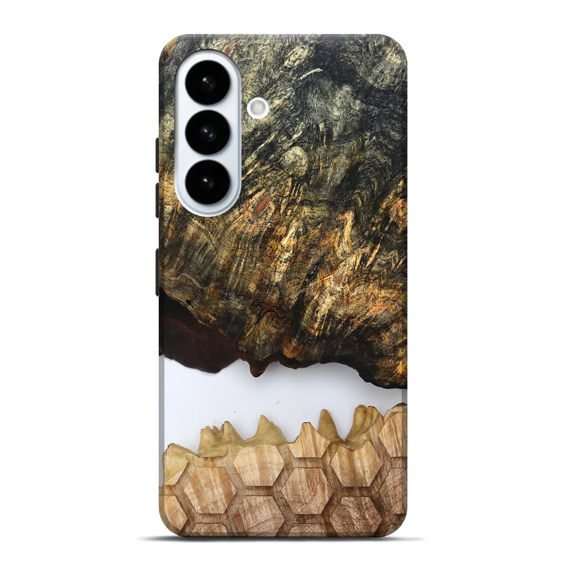 Galaxy S26 Plus Wood Live Edge Phone Case - Artis (Clear, 829808)