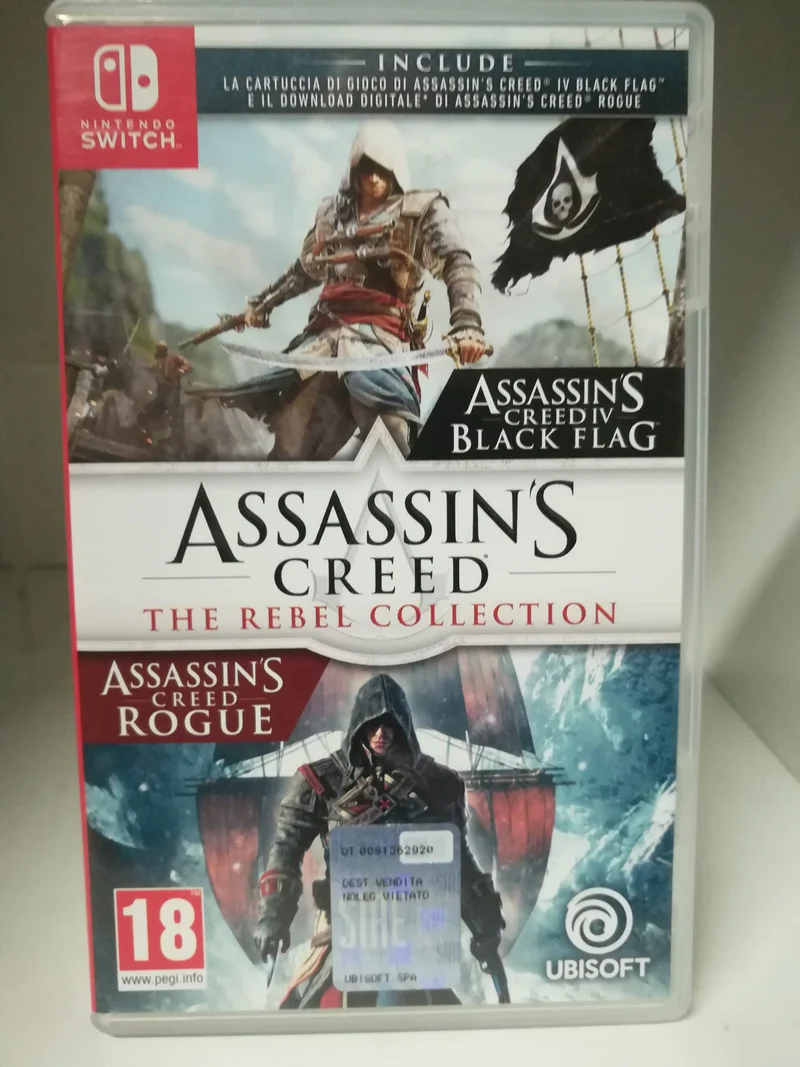 ASSASSIN'S CREED THE REBEL COLLECTION NINTENDO SWITCH (usato)(versione italiana)