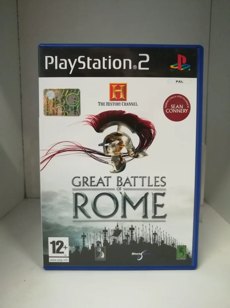 THE HISTORY CHANNEL GREAT BATTLES OF ROME PS2 (usato)versione italiana)