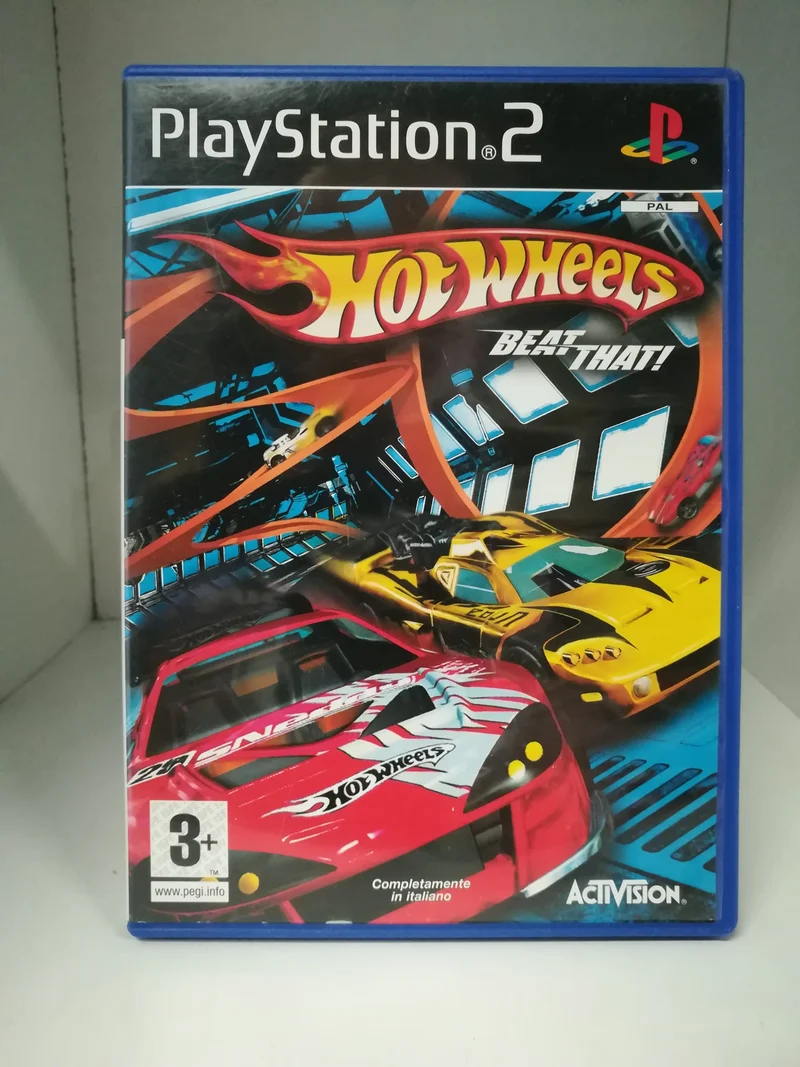 HOT WEEELS BEAT THAT PS2 (usato)(completamente in italiano)