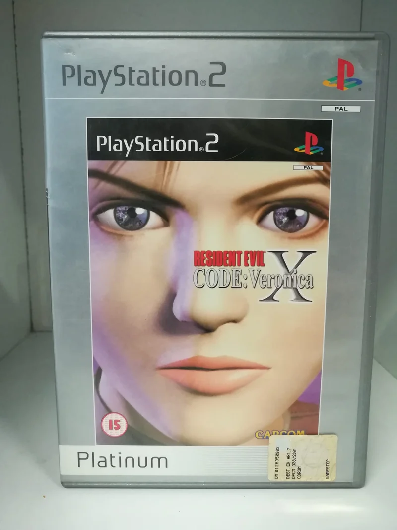 RESIDENT EVIL-CODE VERONICA X PS2 (usato)(versione italiana)