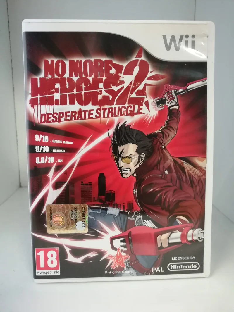 NO MORE HEROES 2 DESPERATE STRUGGLE NINTENDO WII (usato garantito)