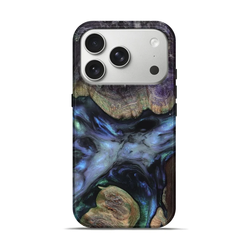 iPhone 17 Pro Wood Live Edge Phone Case - Karri (Cosmos, 829788)
