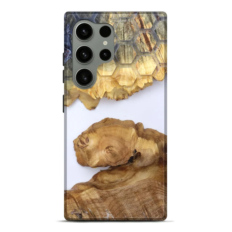 Galaxy S24 Ultra Wood Live Edge Phone Case - Ouida (Clear, 829812)