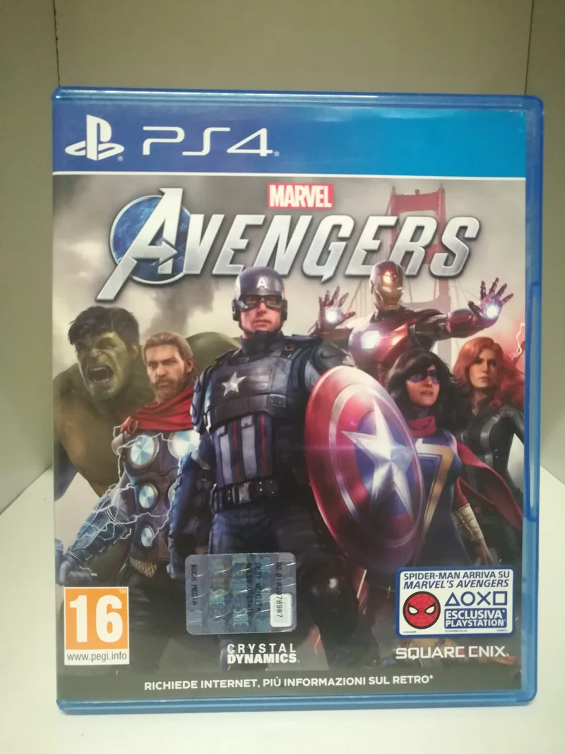 MARVEL AVENGERS PS4 (usato garantito)-(versione italiana)