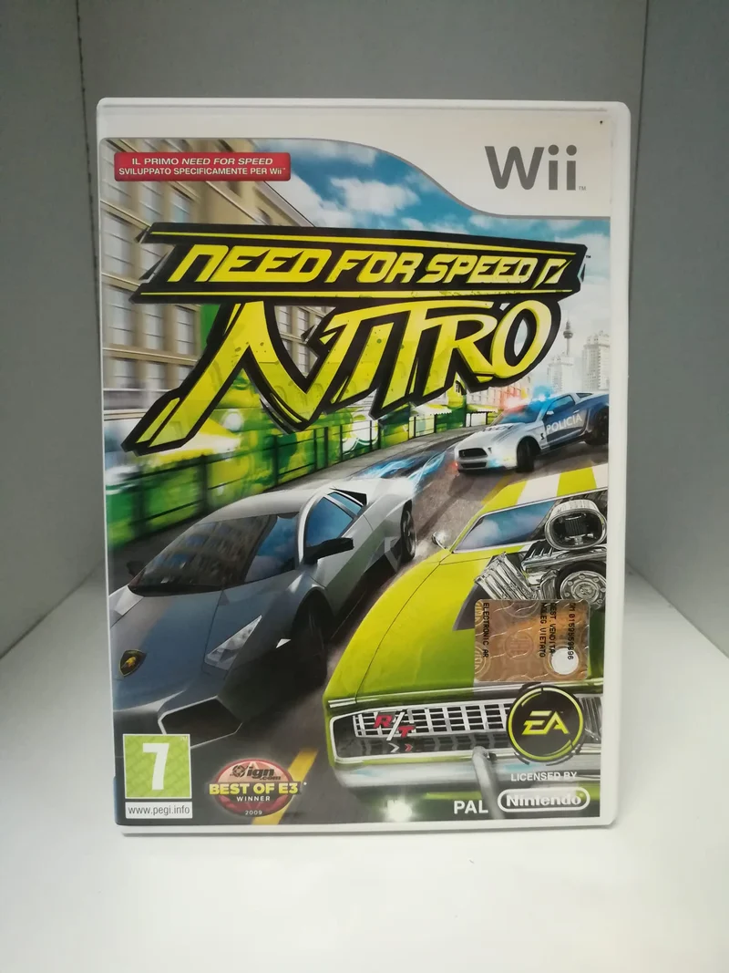 NEED FOR SPEED NITRO NINTENDO WII (usato garantito)(versione italiana)