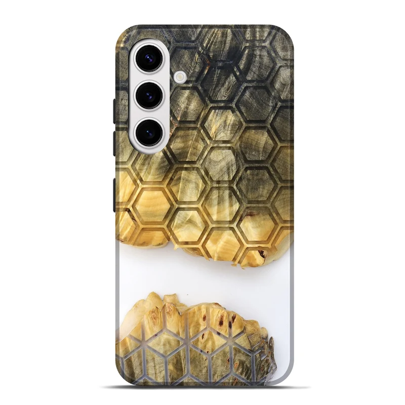 Galaxy S25 Plus Wood Live Edge Phone Case - Ron (Clear, 829818)