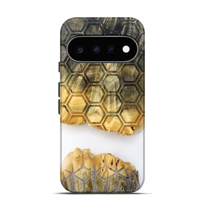 Pixel 11 Wood Live Edge Phone Case - Ron (Clear, 829818)