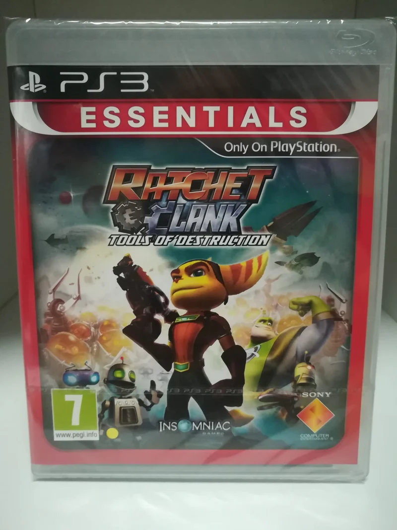 RATCHET e CLANK: TOOLS OF DESTRUCTION PS3