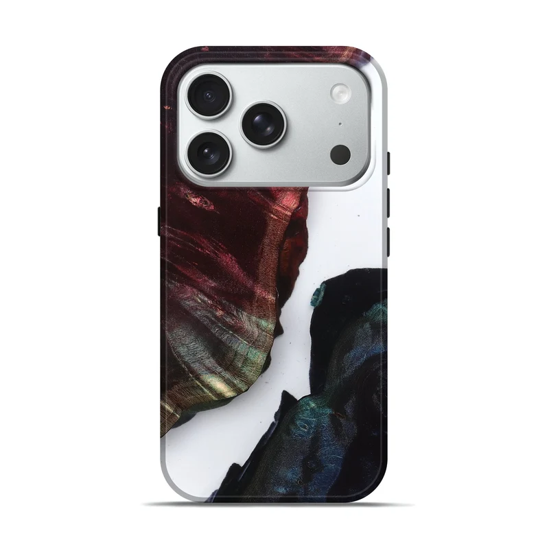 iPhone 18 Pro Wood Live Edge Phone Case - Cali (Clear, 829799)