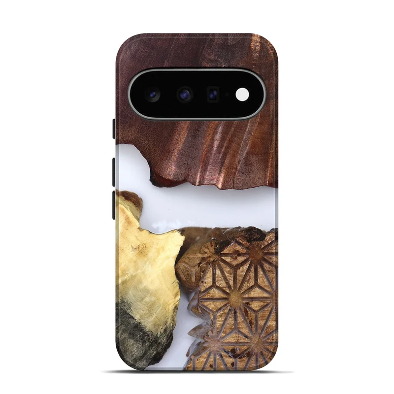 Pixel 11 Wood Live Edge Phone Case - Deanna (Clear, 829796)