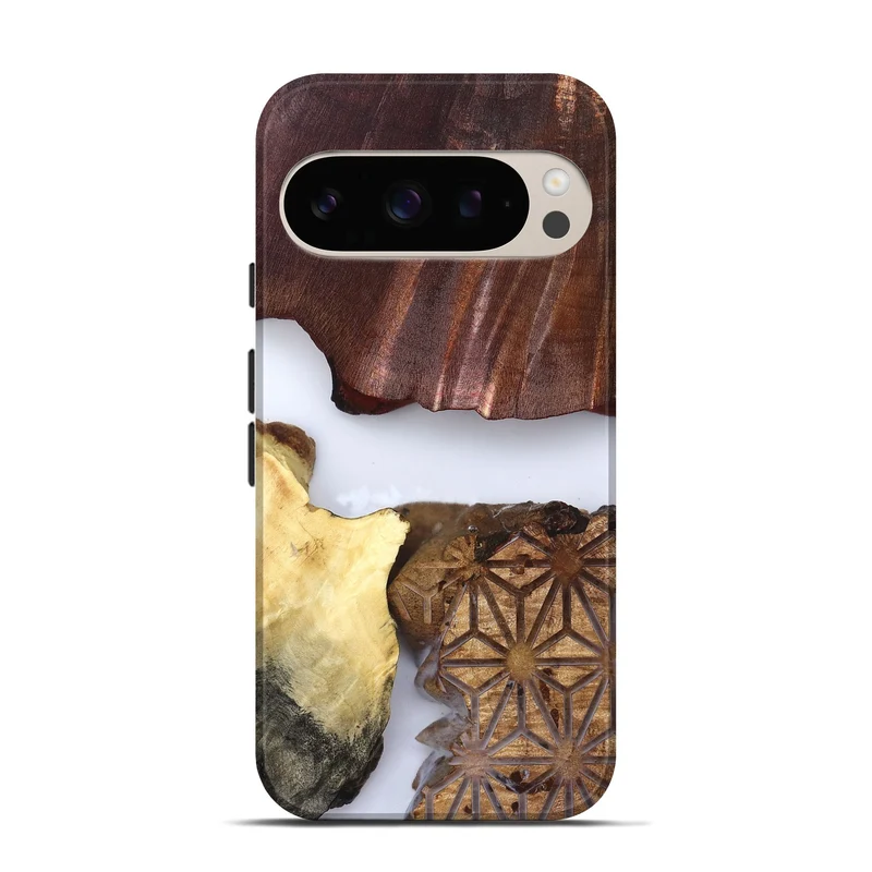 Pixel 10 Wood Live Edge Phone Case - Deanna (Clear, 829796)