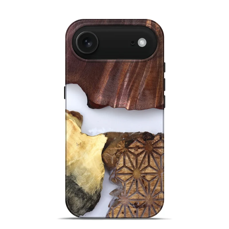 iPhone 17 Air Wood Live Edge Phone Case - Deanna (Clear, 829796)
