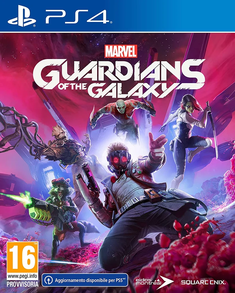 Marvel's Guardians of The Galaxy - Playstation 4 Edizione Europea -