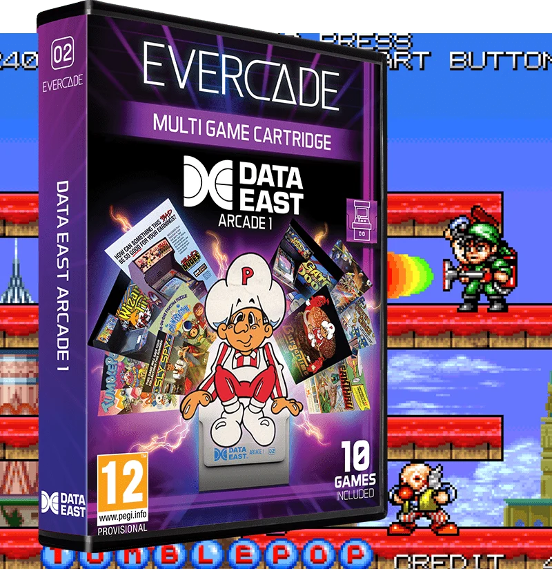 Data East Arcade 1 Evercade & VS #02