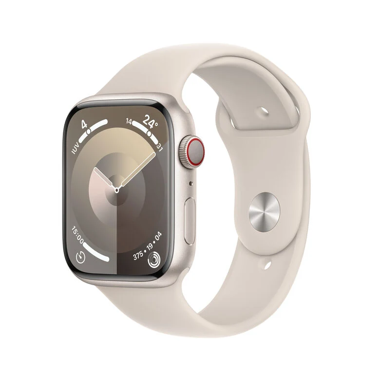 Apple Watch Series 9 GPS + Cellular Cassa 45mm in Alluminio Galassia con Cinturino Sport Galassia - M/L
