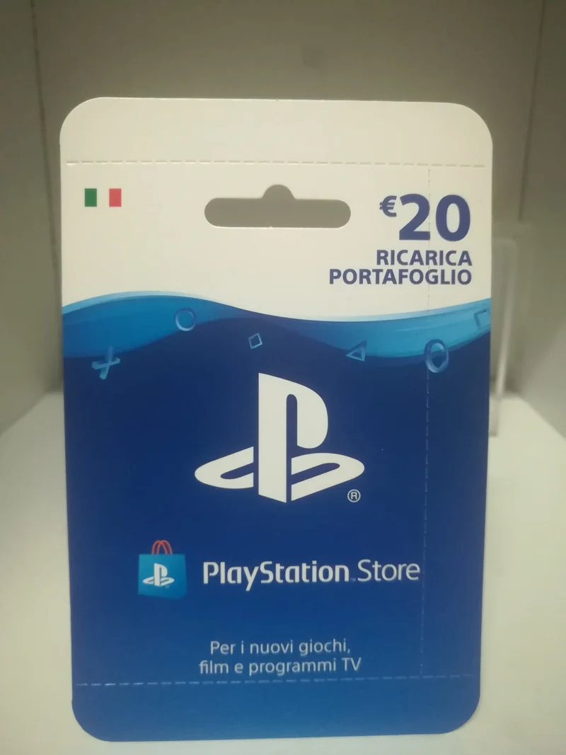 RICARICA PORTAFOGLIO EURO 20 - PLAYSTATION STORE (ITALIANA)