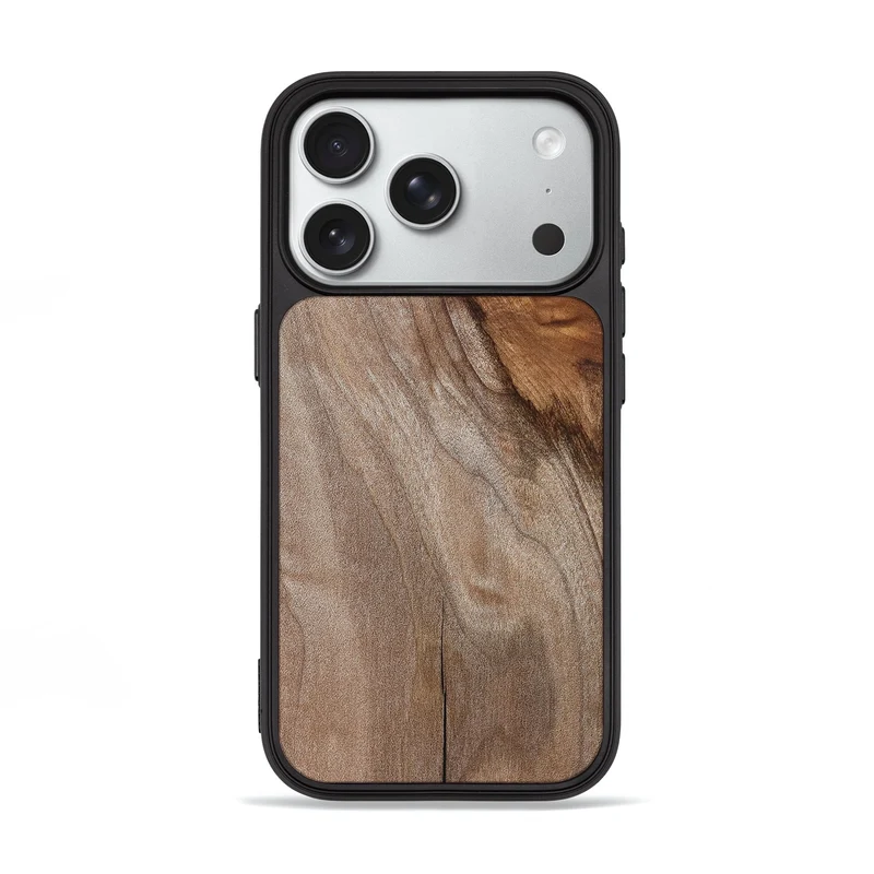 iPhone 18 Pro Wood Phone Case - Hakeem (Wood Burl, 829760)