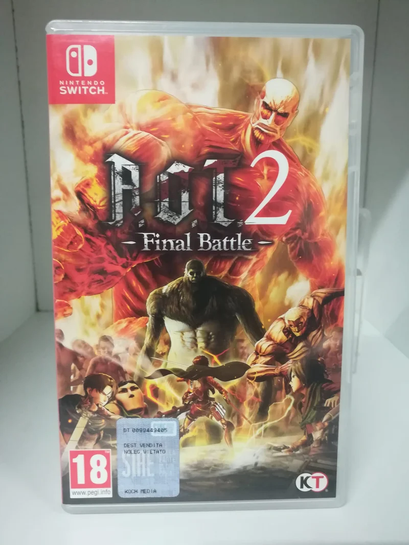 A.O.T. 2: FINAL BATTLE NINTANDO SWITCH (usato garantito)