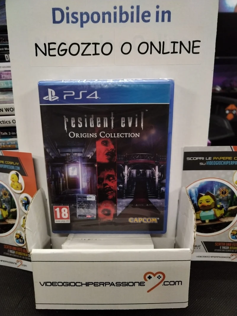 RESIDENT EVIL ORIGINS COLLECTION PS4 EDIZIONE INGLESE